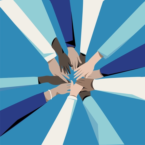 Team members collaborating